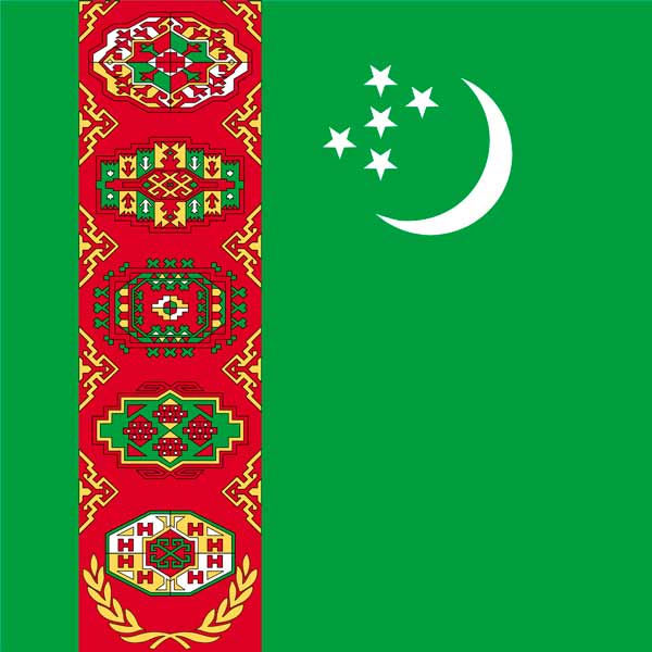 کشور ترکمنستان (شهرهای تجن، ماری، عشق آباد)